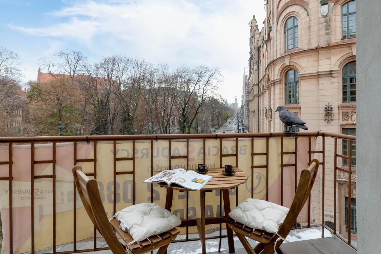 Podwale Apartment Uj Downtown Cracow By Noclegi Renters Krasków Eksteriør bilde